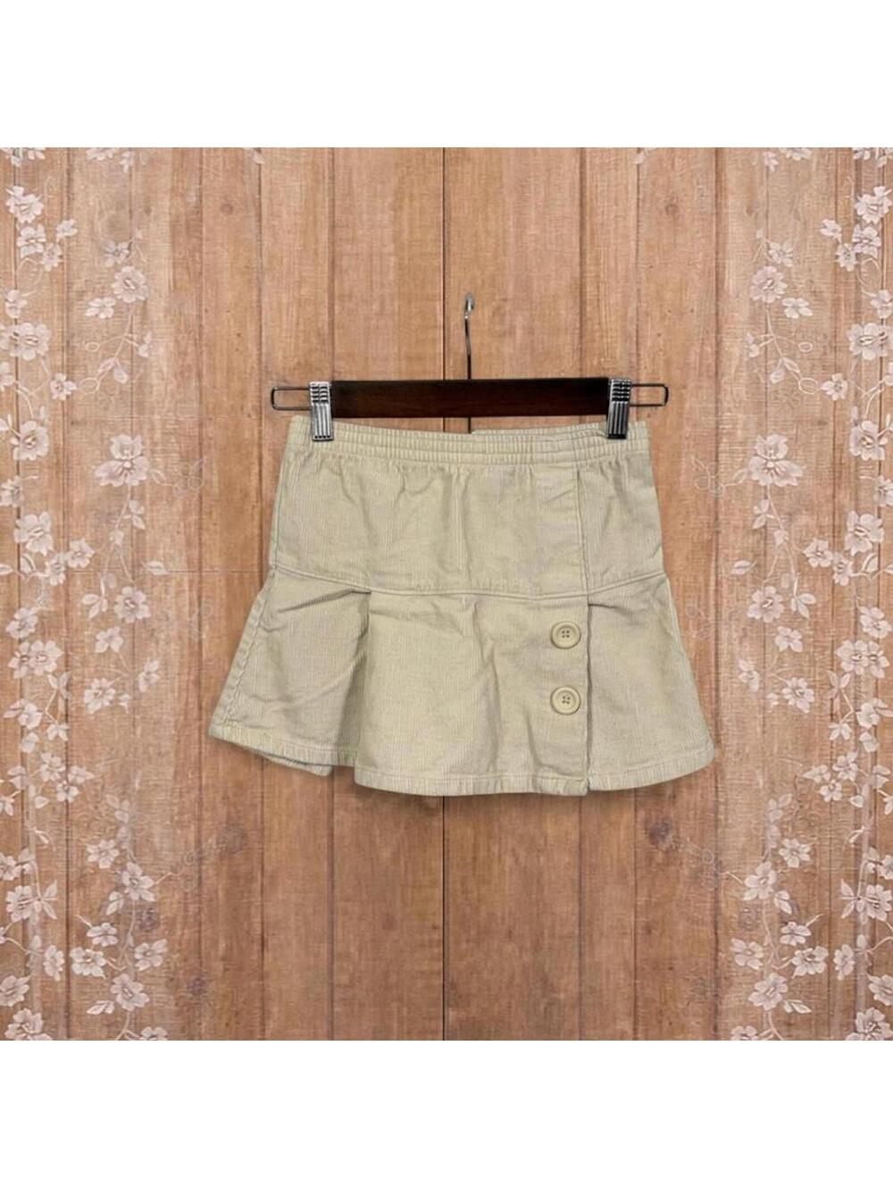 TKS Corduroy Mini Skirt Cream (KIDS)